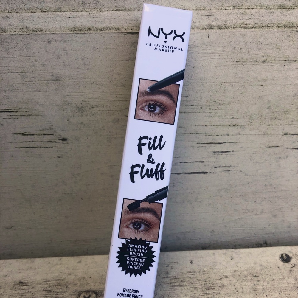 NYX fill & fluff eyebrow pomade pencil, CLEAR